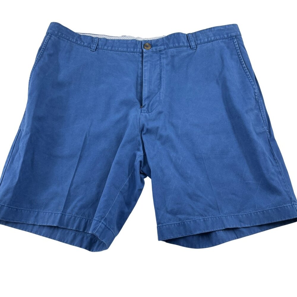 Southern Tide Men's Blue‎ Shorts W40 Pima Cotton Modal Flat Front